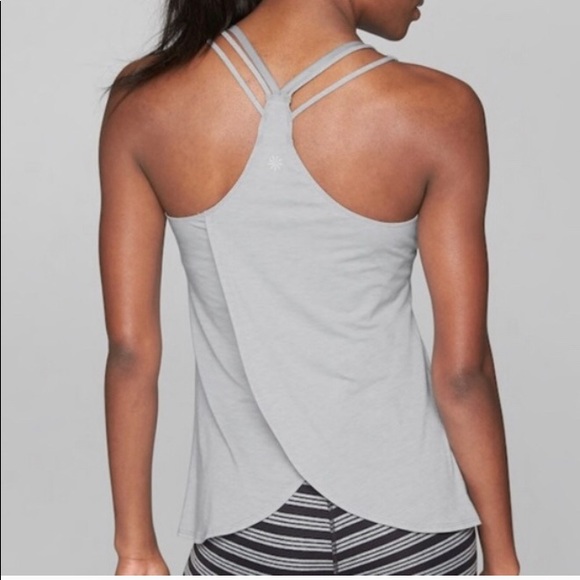 Athleta Tops - Athleta Tulip Support Tank NWT XS Heather Grey